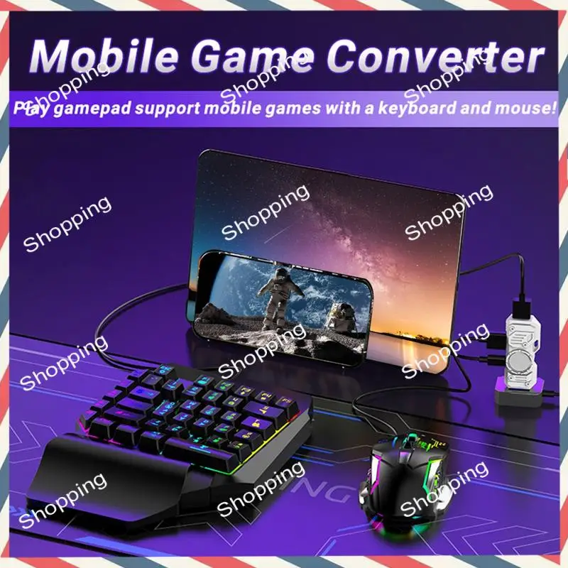 M20K 1Set Mini Game Mobile Controller Converter For Mobile Phone Game Controller Keyboard Mouse Converter With Keyboard/Mouse
M20K 1Set Mini Game Mobile Controller Converter For Mobile Phone Game Controller Keyboard Mouse Converter With Keyboard/Mouse