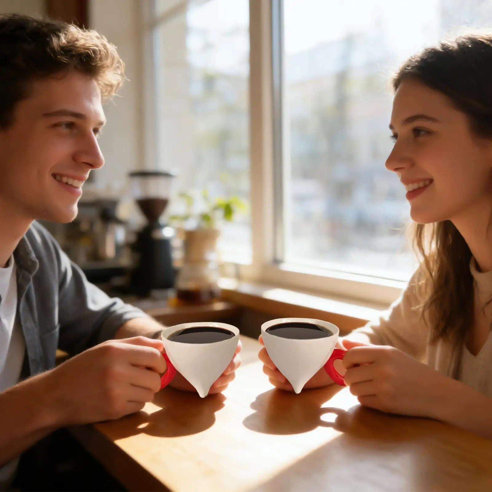 Cute Coffee Mugs 120ml Cone-Shaped Ceramic Fun Mugs Small Drinking Cups For Women Girls Friends Birthday Valentines Day Holiday
Cute Coffee Mugs 120ml Cone-Shaped Ceramic Fun Mugs Small Drinking Cups For Women Girls Friends Birthday Valentines Day Holiday