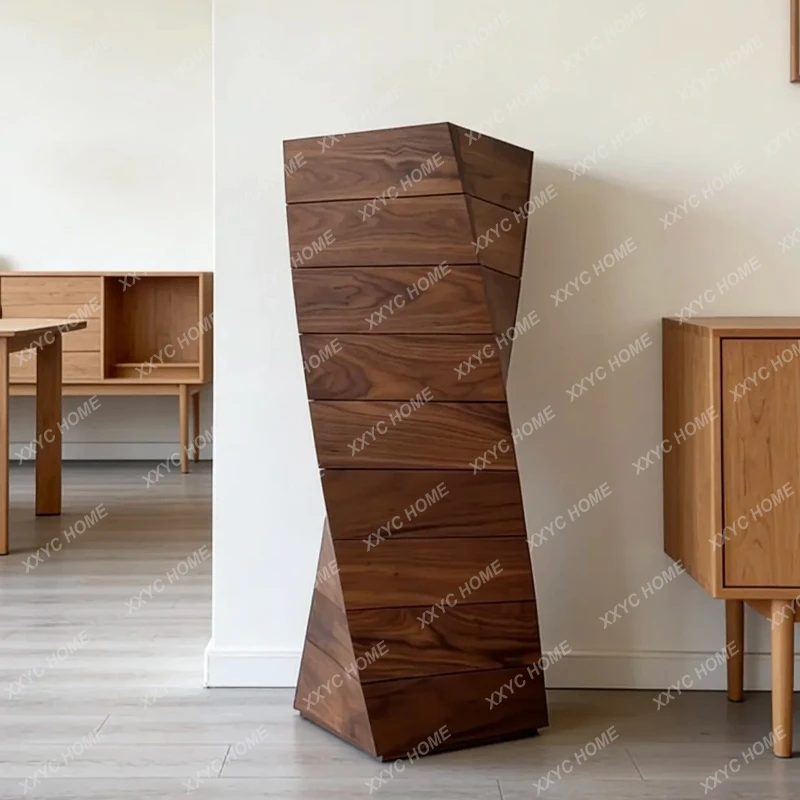 Q Solid wood living room with multi-layer locker with special-shaped side cabinet
Q Solid wood living room with multi-layer locker with special-shaped side cabinet