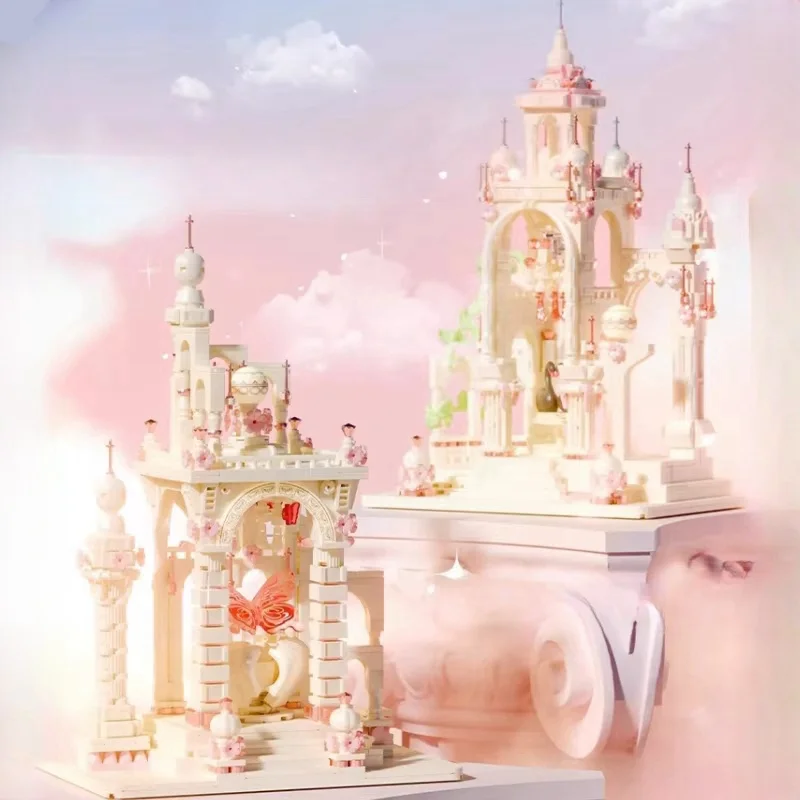 Romantic Encounter Castle Building Blocks Small Particles Street View Children Assemble Toy Model Decorations Holiday Gifts
Romantic Encounter Castle Building Blocks Small Particles Street View Children Assemble Toy Model Decorations Holiday Gifts