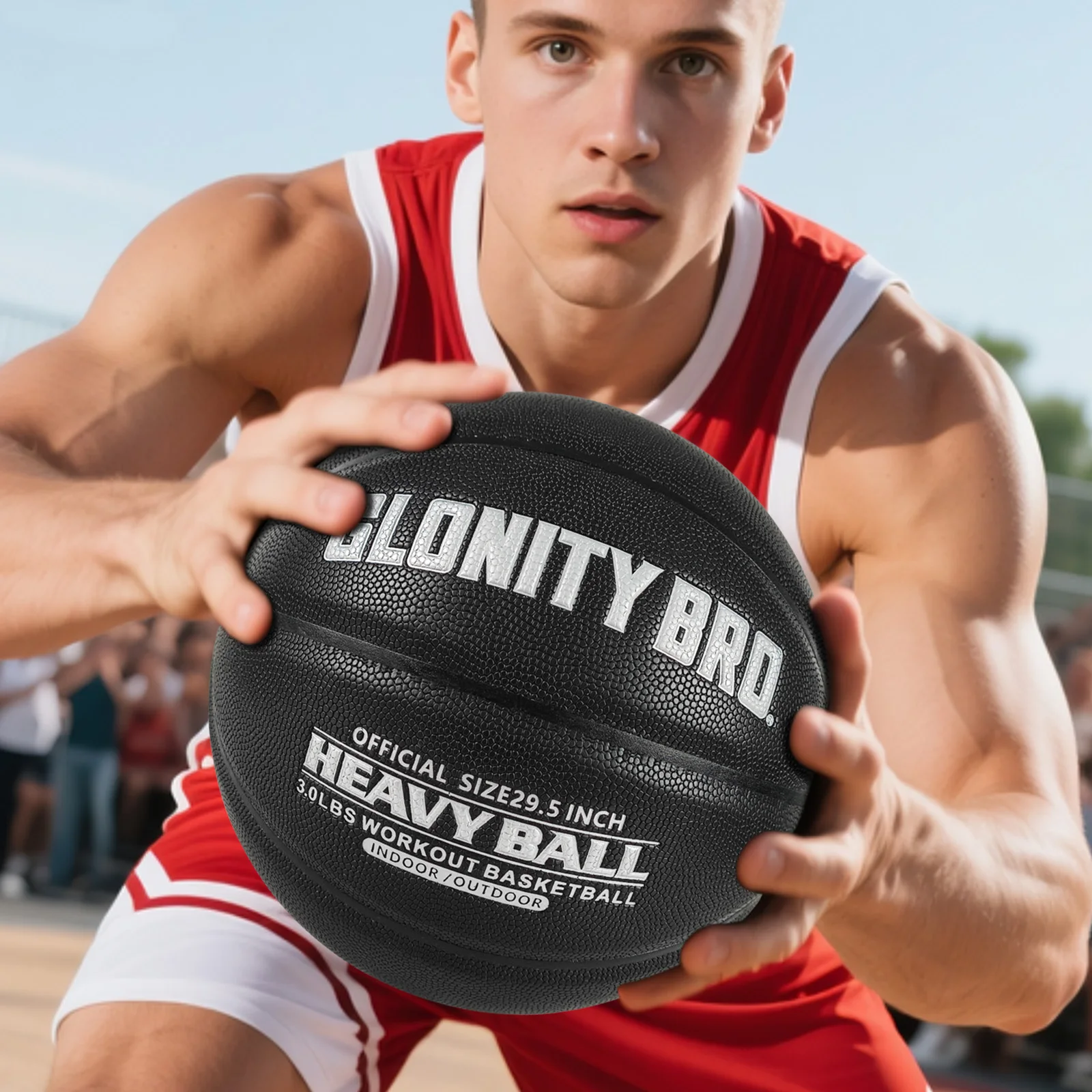 3/2.2LBS-29.5/28.5''Heavy-duty Composite Training Basketball For In&Outdoor,Improve Dribbling Passing,Rebounding Skills(Size7/6)
3/2.2LBS-29.5/28.5''Heavy-duty Composite Training Basketball For In&Outdoor,Improve Dribbling Passing,Rebounding Skills(Size7/6)