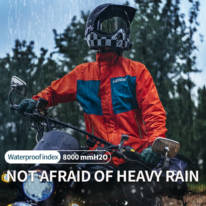LYSCHY LY-R05 Raincoat Rain Pants Split Set Fluorescent Red Stormproof Waterproof Conspicuous Cycling Raincoat Set
LYSCHY LY-R05 Raincoat Rain Pants Split Set Fluorescent Red Stormproof Waterproof Conspicuous Cycling Raincoat Set