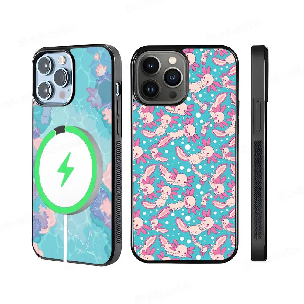 Cute Axolotl Phone Case For IPhone 13 14 15 11 12 16 17 Pro Max Plus For Magsafe Magnetic Shell
Cute Axolotl Phone Case For IPhone 13 14 15 11 12 16 17 Pro Max Plus For Magsafe Magnetic Shell