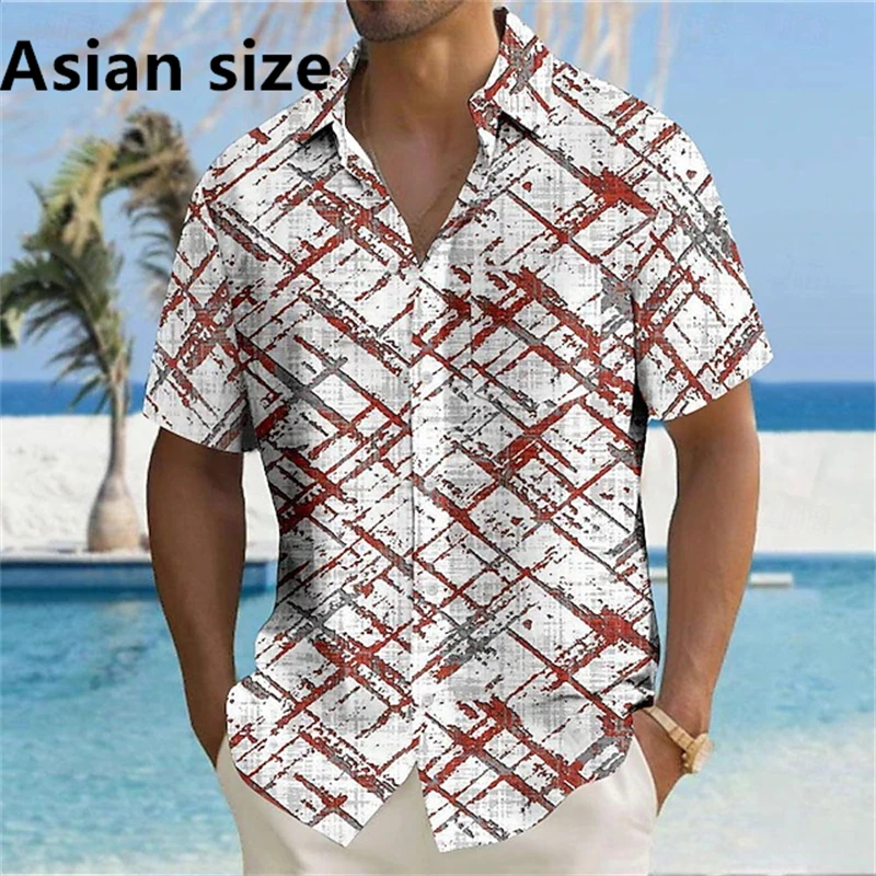 Fashion Mens Shirt 3D Printed Geometric Pattern Button Down Shirt Summer Beach Shirt Camping Short Sleeve Unisex Formal Blouse
Fashion Mens Shirt 3D Printed Geometric Pattern Button Down Shirt Summer Beach Shirt Camping Short Sleeve Unisex Formal Blouse