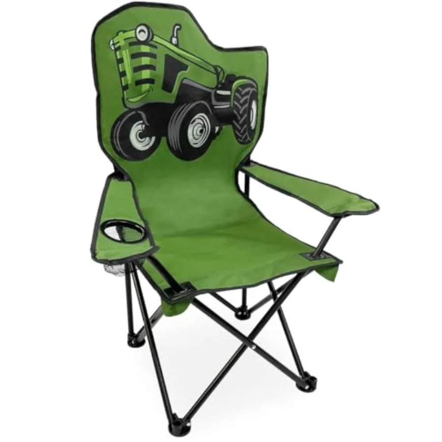 Black Sierra Tractor Camping Chair, Foldable 's Seat Supports 150 lbs, Outdoor Portable Lawn Chair Includes Carry Bag and Cupho
Black Sierra Tractor Camping Chair, Foldable 's Seat Supports 150 lbs, Outdoor Portable Lawn Chair Includes Carry Bag and Cupho