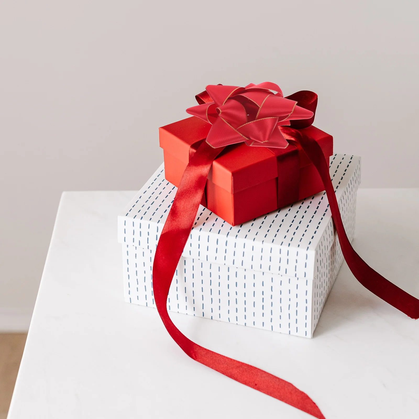 6Pcs Christmas Bow Set Star Wrapping Decoration Present Packaging Xmas Wrapping Bows Christmas Gift Bows 
6Pcs Christmas Bow Set Star Wrapping Decoration Present Packaging Xmas Wrapping Bows Christmas Gift Bows