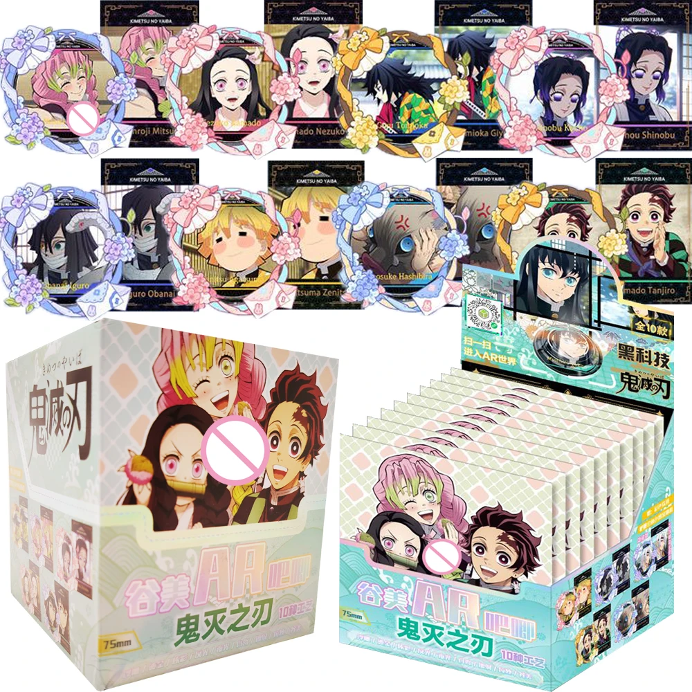 Demon Slayer Anime IP Characters Hobby Collection Cards AR Badges Agatsuma Zenitsu Fun Cartoon Trend Toys ACG Goods Child Gift
Demon Slayer Anime IP Characters Hobby Collection Cards AR Badges Agatsuma Zenitsu Fun Cartoon Trend Toys ACG Goods Child Gift