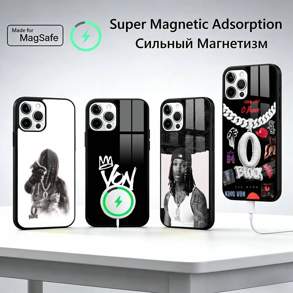 Popular Rapper K-King Vons Phone Case For iPhone17,16,15,14,13,12,11 Plus,Pro Magnetic For Magsafe Wireless Charging
Popular Rapper K-King Vons Phone Case For iPhone17,16,15,14,13,12,11 Plus,Pro Magnetic For Magsafe Wireless Charging