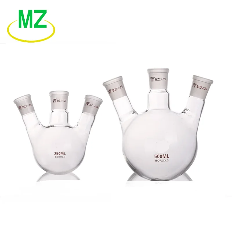Three-neck Flask Distillation Flask Chemical Laboratory Glass Equipment Vessels High Temperature Resistance Glass Bottle
Three-neck Flask Distillation Flask Chemical Laboratory Glass Equipment Vessels High Temperature Resistance Glass Bottle