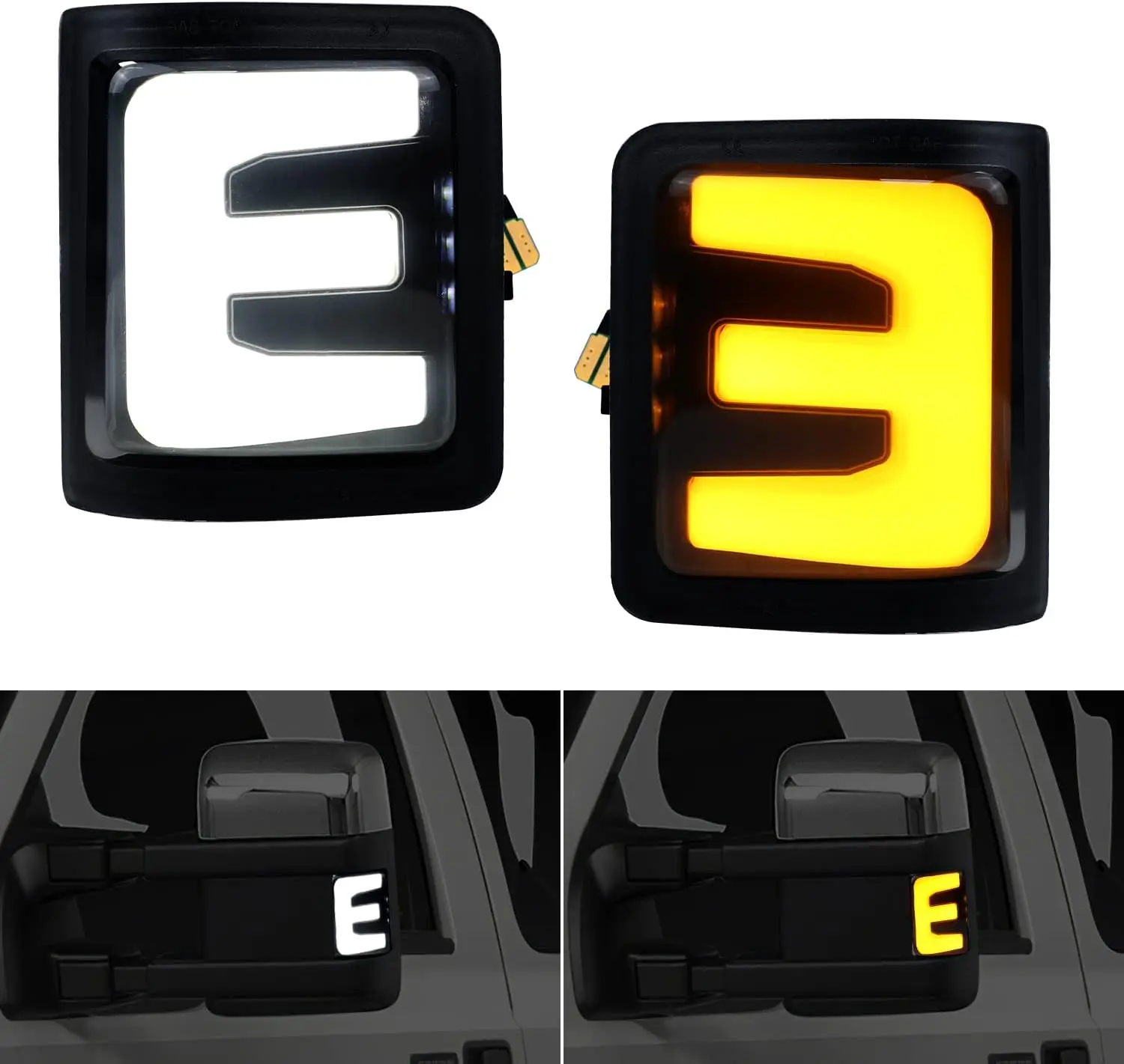 LED Side Mirror Marker Light Replacement Compatible With Ford 13-14 F-150 08-16 F-250 F-350 F-450 F-550 Super Duty V8 V10 White
LED Side Mirror Marker Light Replacement Compatible With Ford 13-14 F-150 08-16 F-250 F-350 F-450 F-550 Super Duty V8 V10 White
