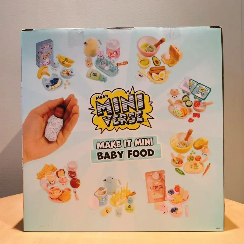 MGA Miniverse Make It Mini Real Baby Food Blind Box Toys Mini Kitchen Diy Model Toys Collect Ornaments Kids Gifts
MGA Miniverse Make It Mini Real Baby Food Blind Box Toys Mini Kitchen Diy Model Toys Collect Ornaments Kids Gifts