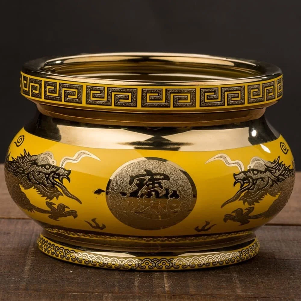 14cm Chinese Ceramic Incense Burner Buddha Censer Home Decoration Buddhist
14cm Chinese Ceramic Incense Burner Buddha Censer Home Decoration Buddhist