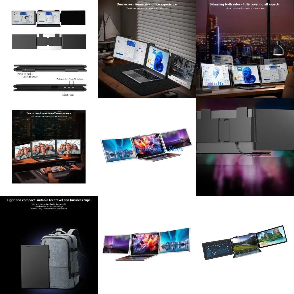 U75B Whirling Double Screen Laptop Observe 14 Foot Full 720P 70% Color Spectrum Travel Friendly
U75B Whirling Double Screen Laptop Observe 14 Foot Full 720P 70% Color Spectrum Travel Friendly