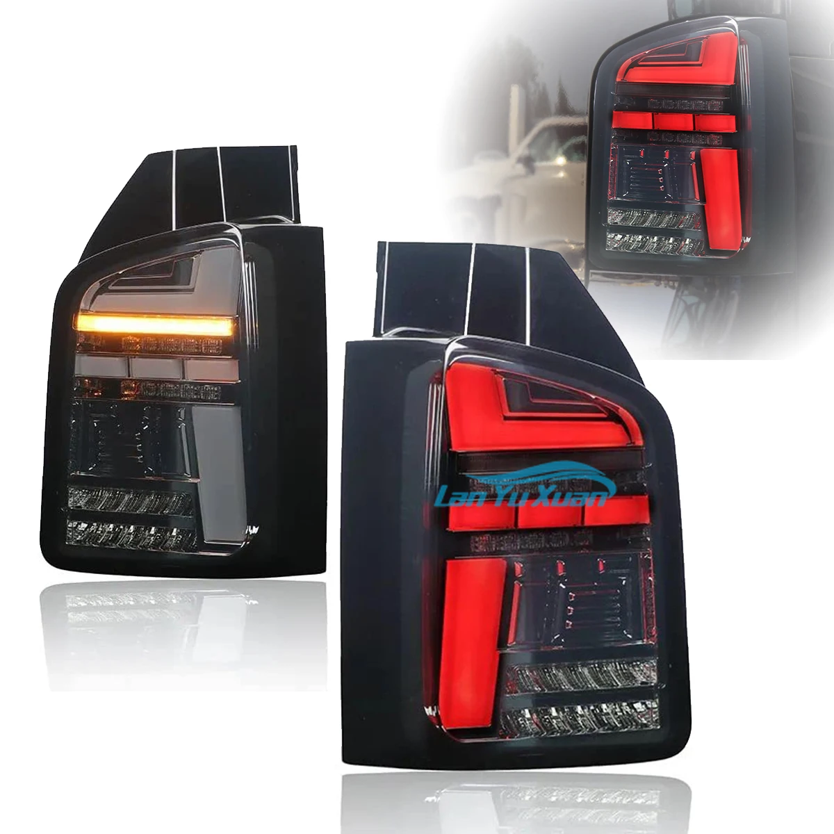 Atuo Accessories LED Tail Lights Assembly For VW T5 Multivan / Caravelle 2010-2015 V2 Rear Tail Lamps Turn Signal
Atuo Accessories LED Tail Lights Assembly For VW T5 Multivan / Caravelle 2010-2015 V2 Rear Tail Lamps Turn Signal