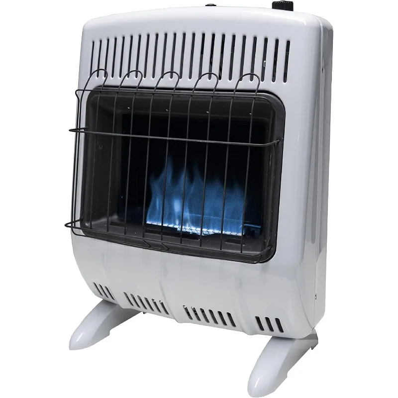 MHVFBF20LPT 20,000 BTU Blue Flame Vent Free Propane Heater For Cold Rooms, Additions, Sun Rooms Cabins & Garage - White
MHVFBF20LPT 20,000 BTU Blue Flame Vent Free Propane Heater For Cold Rooms, Additions, Sun Rooms Cabins & Garage - White