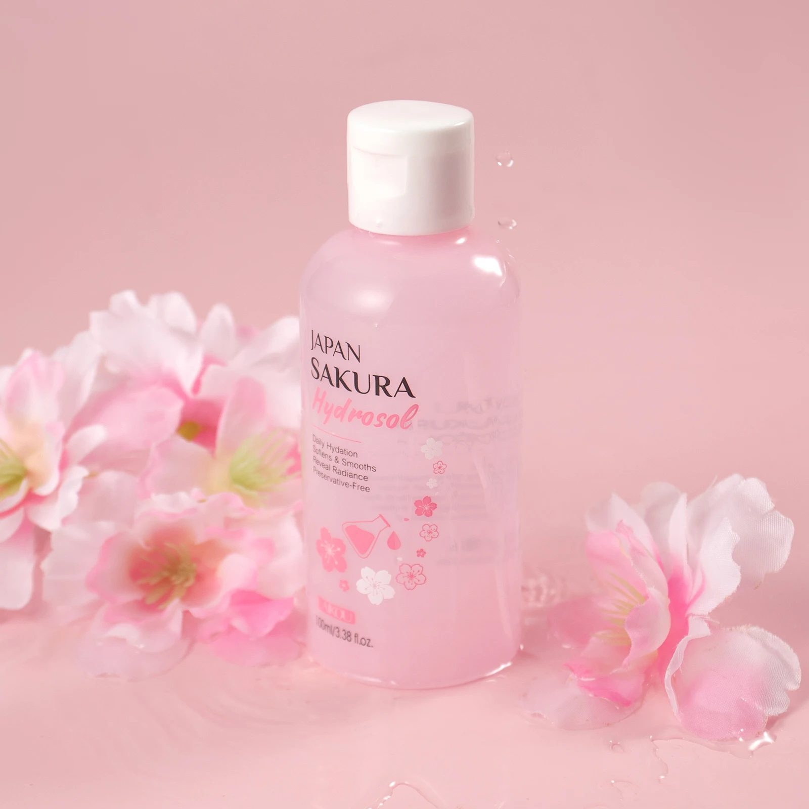 LAIKOU 100ml Sakura Hydrosol Preservative-Free Facial Toner Daily Hydration Softening for Face Skin Care
LAIKOU 100ml Sakura Hydrosol Preservative-Free Facial Toner Daily Hydration Softening for Face Skin Care