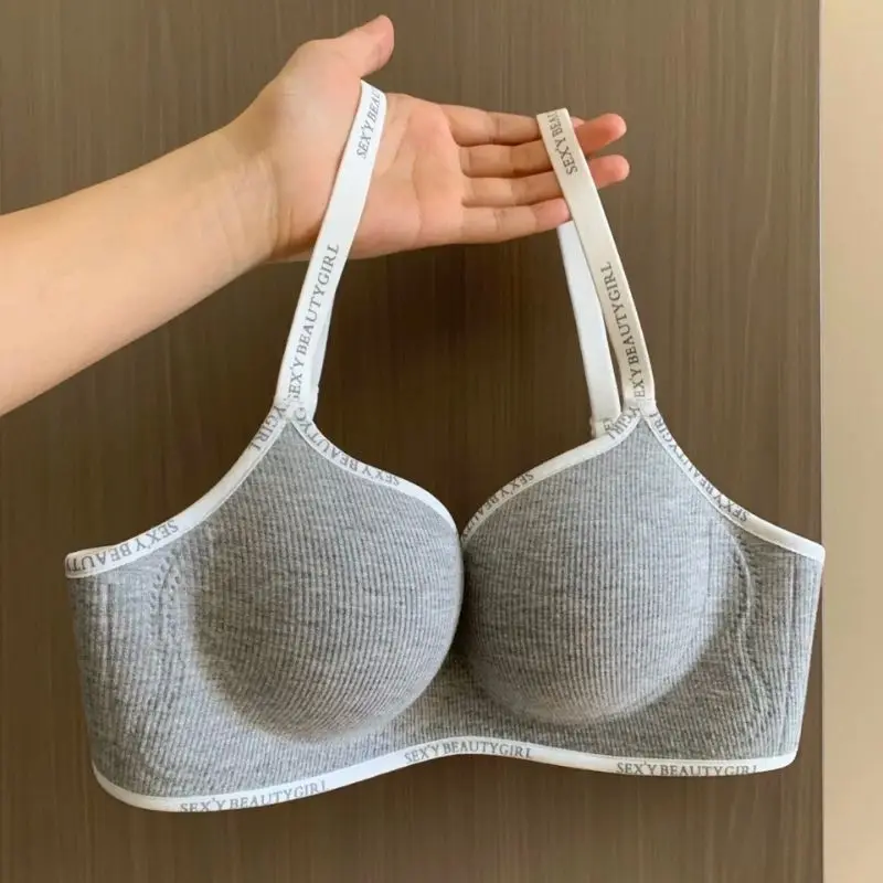 Бесшовный невидимый бюстгальтер-бралетт с буквенным принтом, беспроводной, с эффектом пуш-ап, для небольшой груди, предотвращающий провисание, комфортное нижнее белье, сексуальное белье
Бесшовный невидимый бюстгальтер-бралетт с буквенным принтом, беспроводной, с эффектом пуш-ап, для небольшой груди, предотвращающий провисание, комфортное нижнее белье, сексуальное белье
