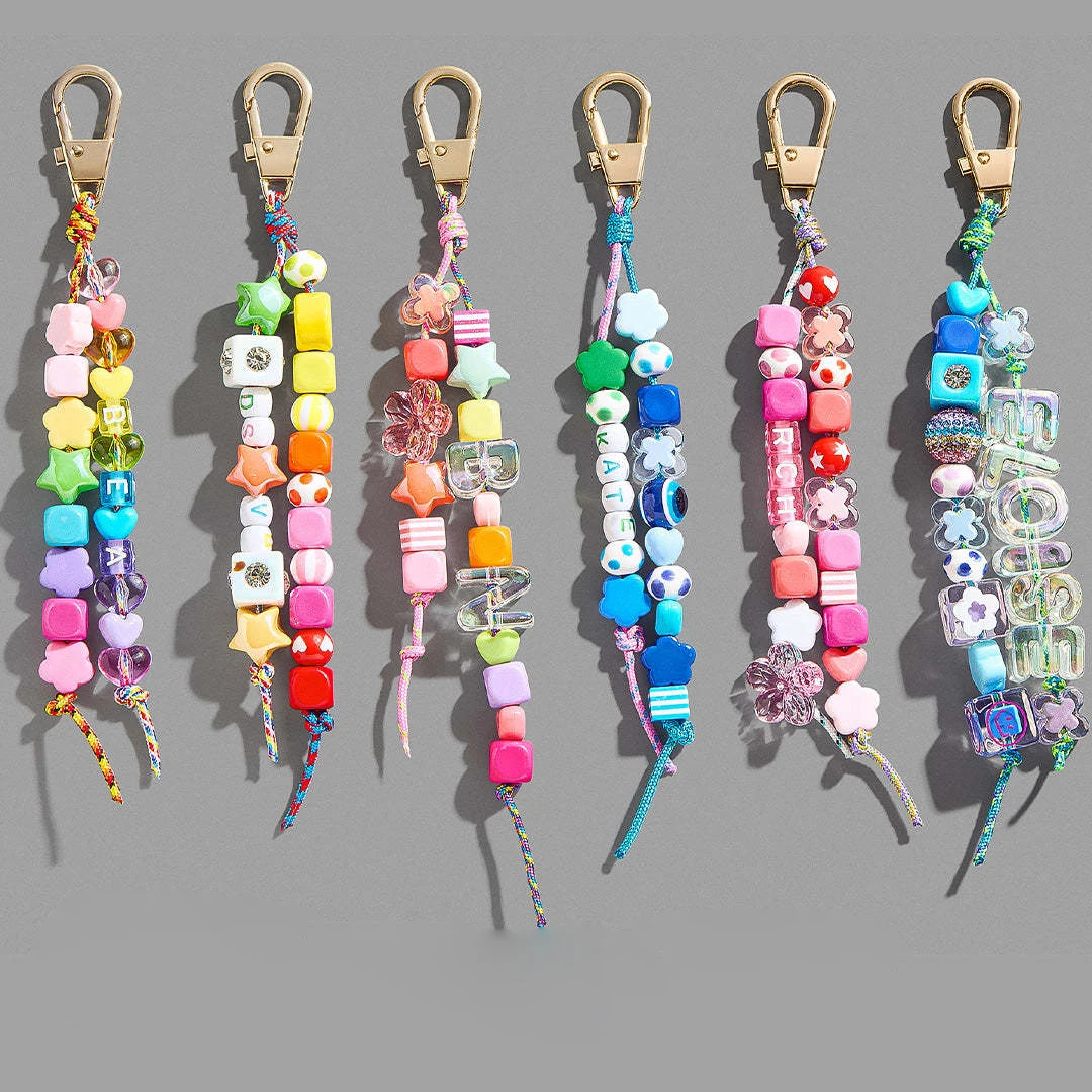 Colorful Beaded Keychain with Love Letter Stylish Backpack Pendant Handmade Bag Charm Accessory for Women Girls Gift
Colorful Beaded Keychain with Love Letter Stylish Backpack Pendant Handmade Bag Charm Accessory for Women Girls Gift