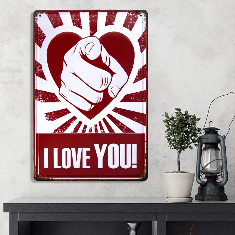 I Love You Metal Sign Vintage Plaque Tin Sign Wall Decor For Hotel Bar Metal Crafts Fashion Decoration Poster
I Love You Metal Sign Vintage Plaque Tin Sign Wall Decor For Hotel Bar Metal Crafts Fashion Decoration Poster