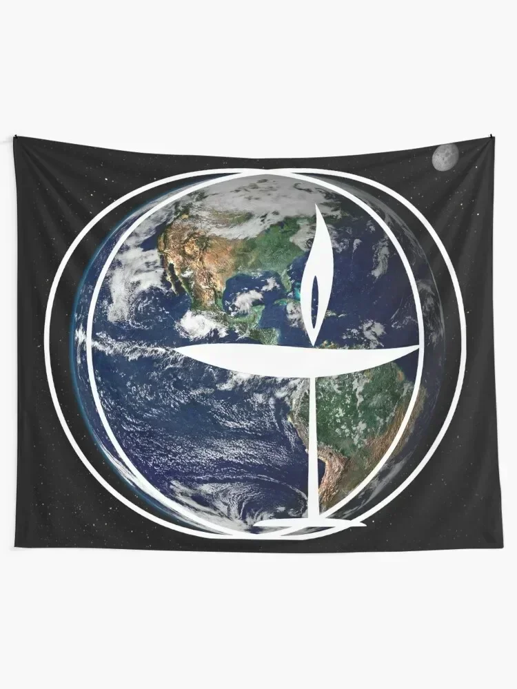 Unitarian Universalism Chalice on Earth Tapestry Decoration Room Outdoor Decoration Tapestry
Unitarian Universalism Chalice on Earth Tapestry Decoration Room Outdoor Decoration Tapestry