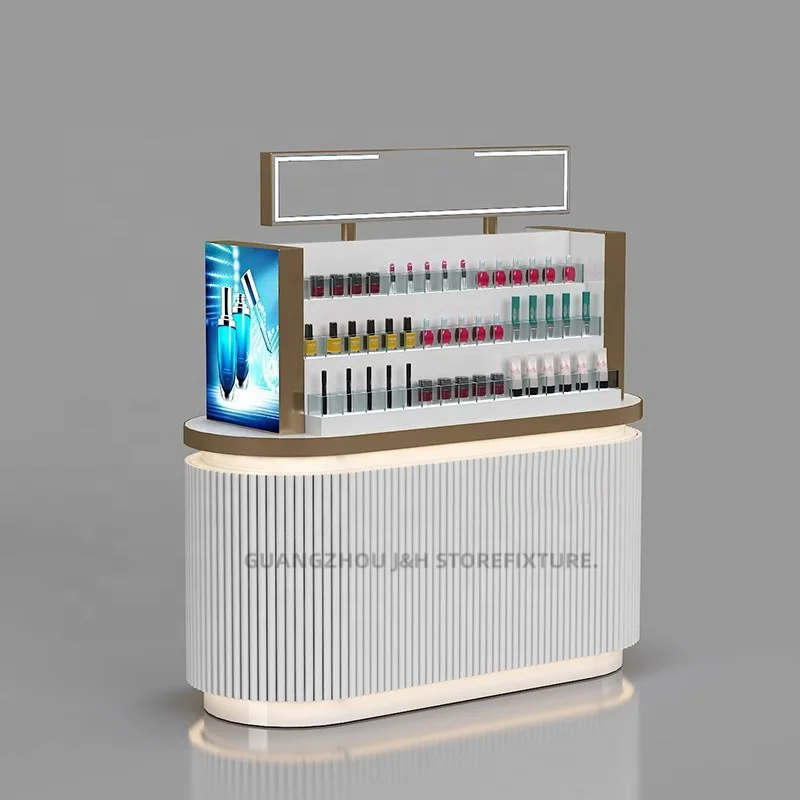 customized.Heavy duty cosmetics interior display rack island floor stand display cosmetics black and white luxury cosmetic shelf
customized.Heavy duty cosmetics interior display rack island floor stand display cosmetics black and white luxury cosmetic shelf