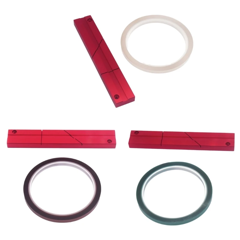 1/4 10Inch Tape Splicing Set, Professional Tape Splicing Block for Revoxsonido 1/4 10Inch Open Reel to Reel Tape Media
1/4 10Inch Tape Splicing Set, Professional Tape Splicing Block for Revoxsonido 1/4 10Inch Open Reel to Reel Tape Media