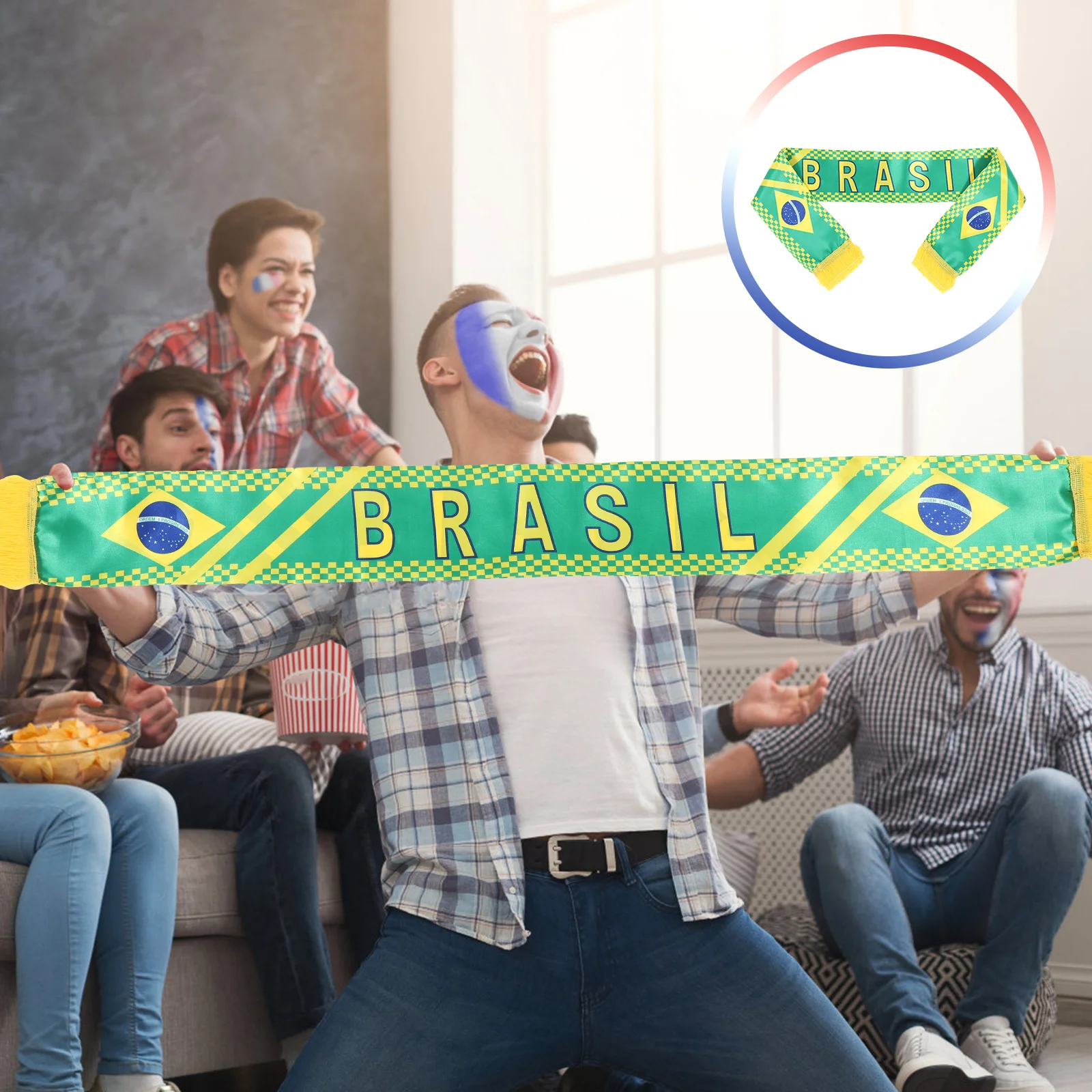 2pcs Football Scarf Premium Satin Knit For Sports Knit Scarf Day Festival Cheer Supporter Gift Accessory
2pcs Football Scarf Premium Satin Knit For Sports Knit Scarf Day Festival Cheer Supporter Gift Accessory