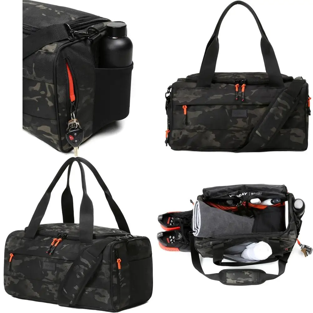 Lightweight Duffel Bag for Gym, Travel, and Overnight Trips with Shoe Compartment
Lightweight Duffel Bag for Gym, Travel, and Overnight Trips with Shoe Compartment