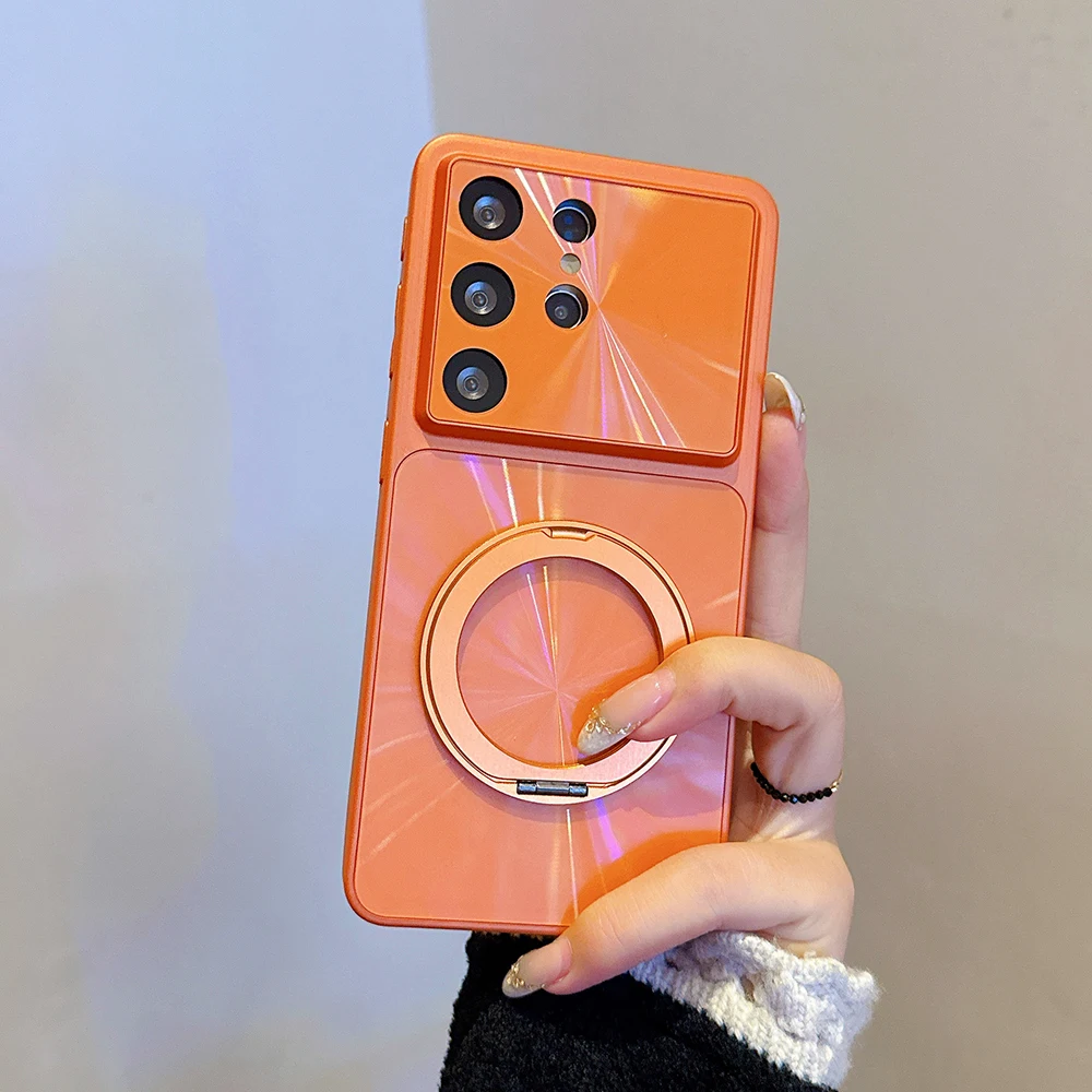 For Samsung Galaxy S26/S26 Plus/S26 Ultra Magnetic Case Stand Ring Soft Silicone Plating Edging Shockproof Bumper Cover
For Samsung Galaxy S26/S26 Plus/S26 Ultra Magnetic Case Stand Ring Soft Silicone Plating Edging Shockproof Bumper Cover