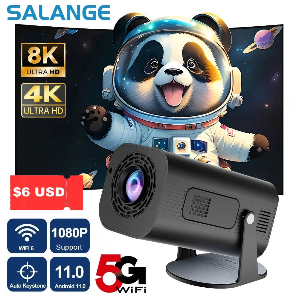 Портативный мини проектор Salange P330, Android 11, 300 ANSI, 4K, 8K, 1080P, Wifi6, BT5.0
Портативный мини проектор Salange P330, Android 11, 300 ANSI, 4K, 8K, 1080P, Wifi6, BT5.0