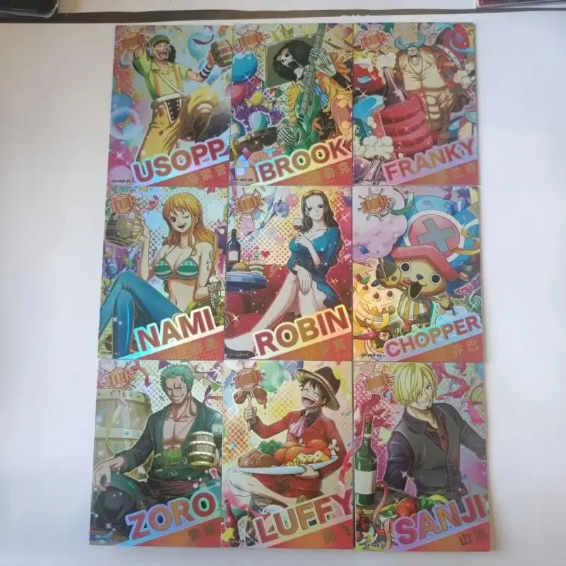 Аниме One Piece Monkey D Luffy Nico Robin Roronoa Zoro HER Серия коллекционных карточек Рождественский подарок на день рождения Детские игрушки
Аниме One Piece Monkey D Luffy Nico Robin Roronoa Zoro HER Серия коллекционных карточек Рождественский подарок на день рождения Детские игрушки