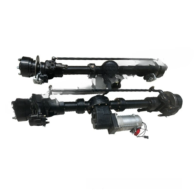 Modified four-wheel drive electric double drive double turn kit, front drive steering disc brake rear axle assembly
Modified four-wheel drive electric double drive double turn kit, front drive steering disc brake rear axle assembly