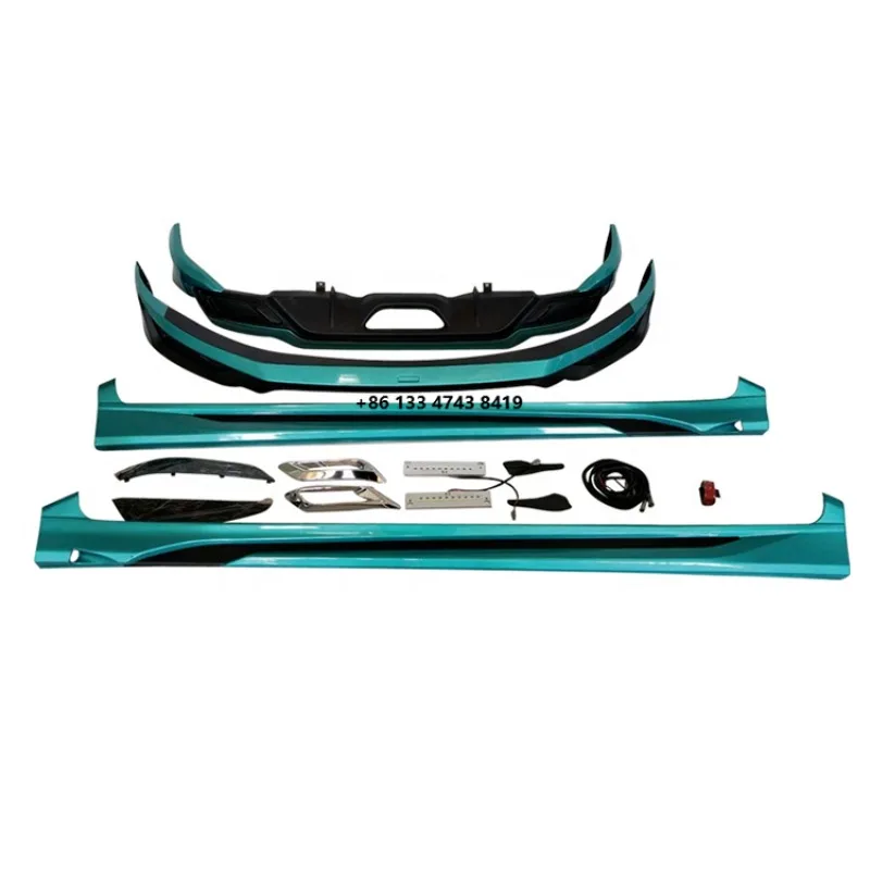 019 car front and rear bumpers lip side skirt
019 car front and rear bumpers lip side skirt