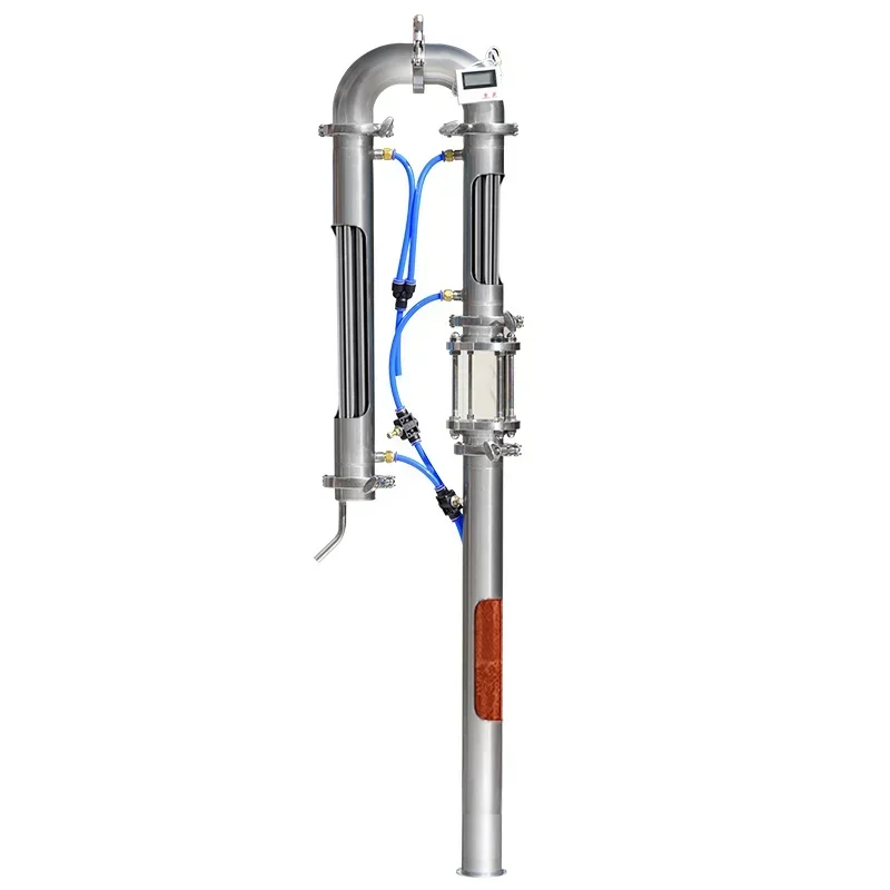 distillation tower Copper Mesh Tube Distillation Tower with Sight Glass Bottom Clamp, Household Brewing Equipment, Brandy Vodka
distillation tower Copper Mesh Tube Distillation Tower with Sight Glass Bottom Clamp, Household Brewing Equipment, Brandy Vodka