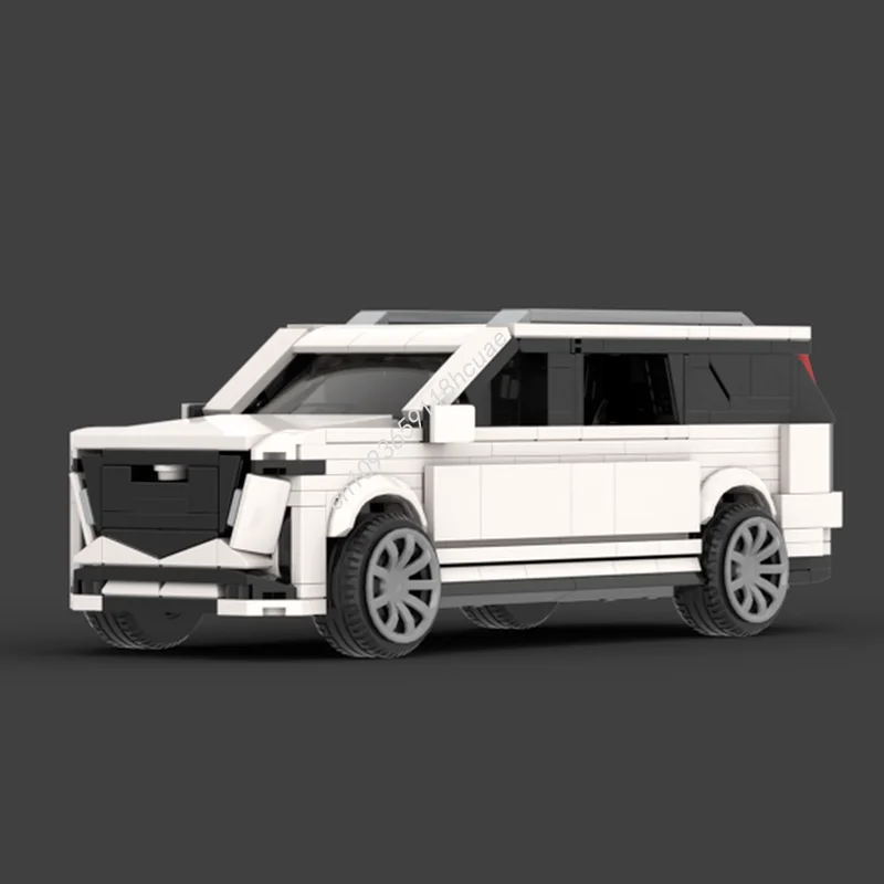 579pcs MOC Cadillac Escalade City Champions Model Building Blocks Architecture Christmas Gifts Idea Toy Education Brick Kids
579pcs MOC Cadillac Escalade City Champions Model Building Blocks Architecture Christmas Gifts Idea Toy Education Brick Kids