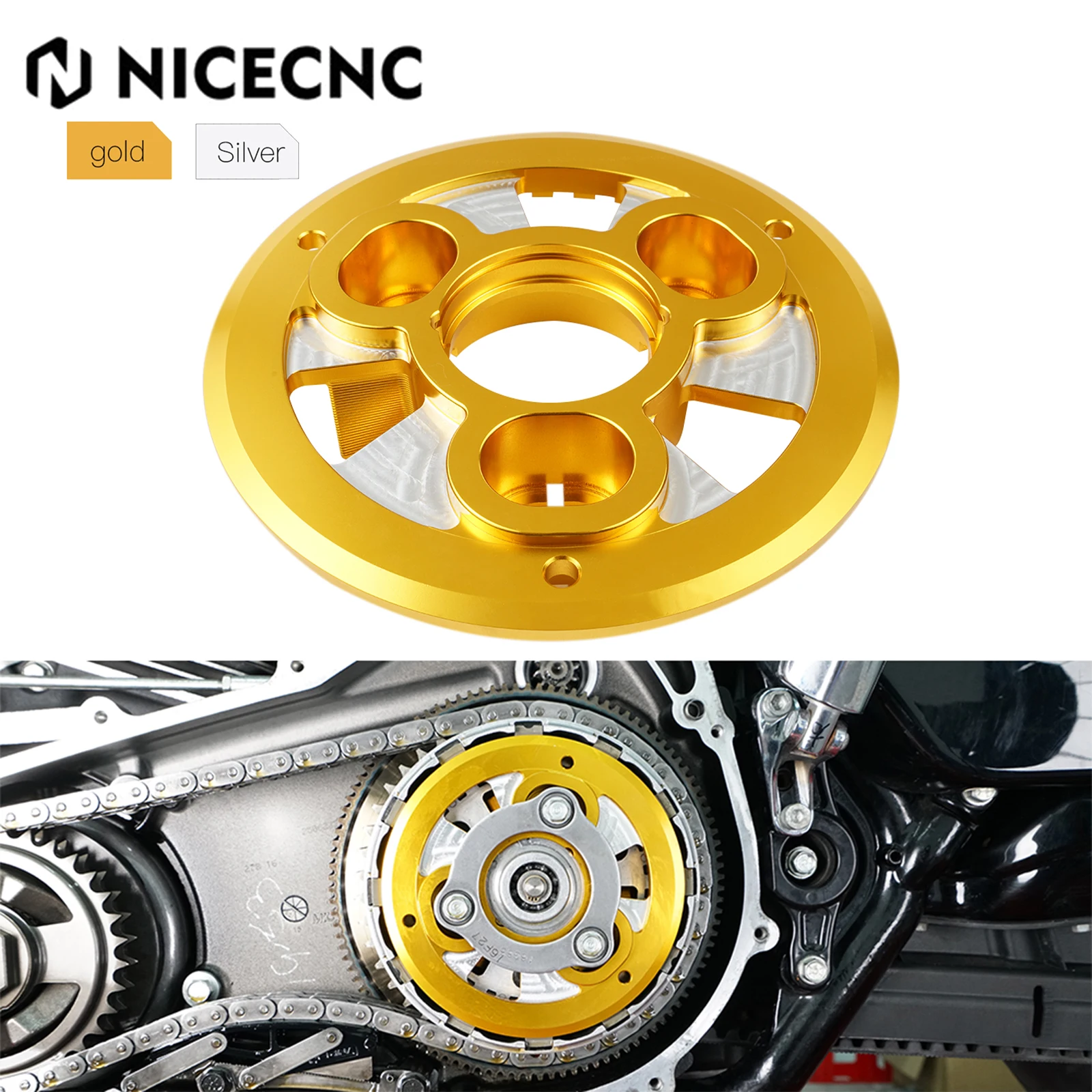 Motorcycle Clutch Pressure Plate for Harley Touring Trike 2017+ Road King CVO Limited Ultra Limited Low Road Glide CVO Tri Glide
Motorcycle Clutch Pressure Plate for Harley Touring Trike 2017+ Road King CVO Limited Ultra Limited Low Road Glide CVO Tri Glide