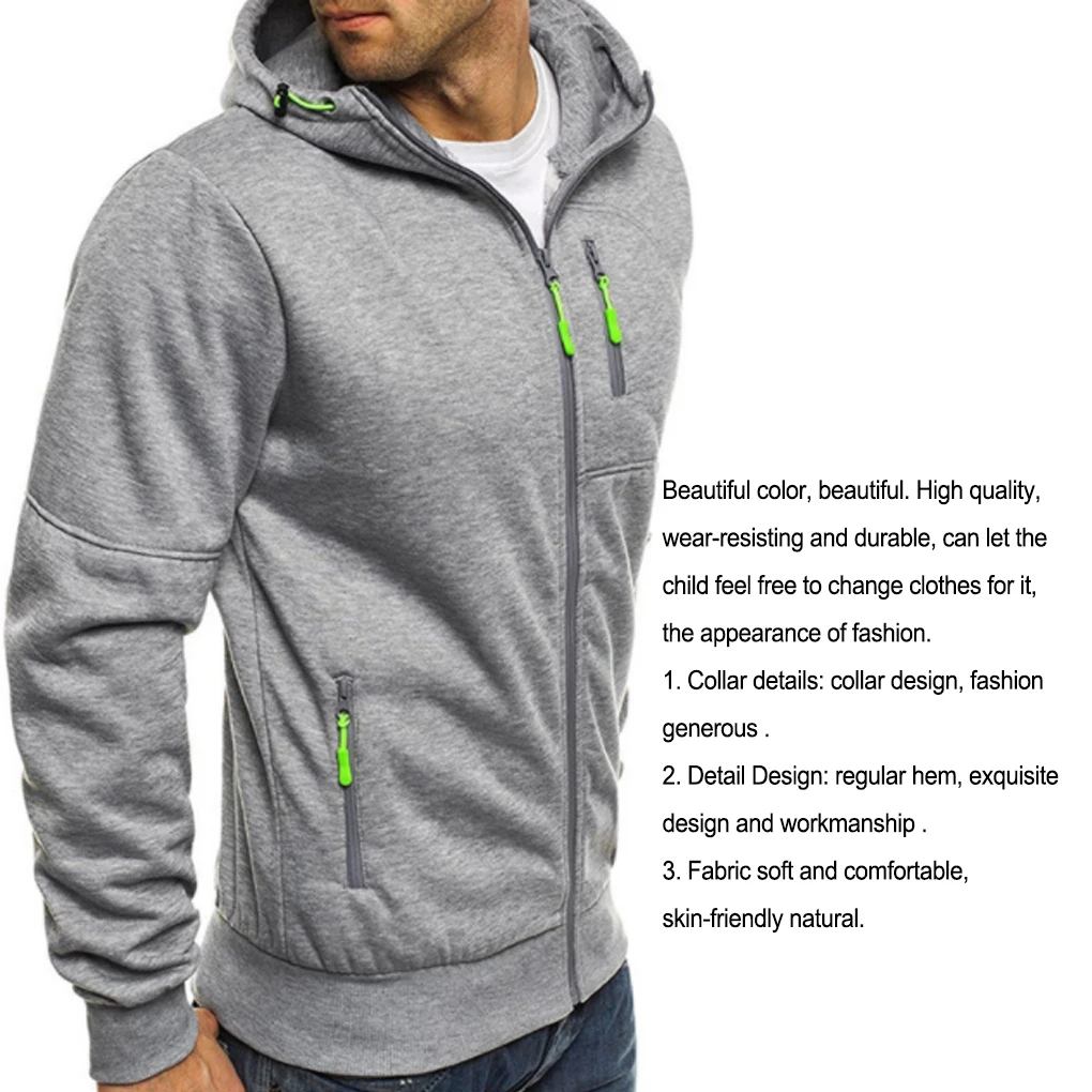 Men Hoodies Zipper Jacket Outdoor Clothing Sporting Clothes Winter Supplies Sweet Gift Indoor Autumn Sweatshirts XXL
Men Hoodies Zipper Jacket Outdoor Clothing Sporting Clothes Winter Supplies Sweet Gift Indoor Autumn Sweatshirts XXL