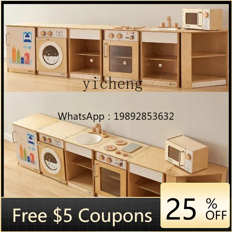 Tqh Kindergarten Teaching Aids Children Play House Kitchen Toys Suit Baby Cooking Cooking Kitchenware 
Tqh Kindergarten Teaching Aids Children Play House Kitchen Toys Suit Baby Cooking Cooking Kitchenware