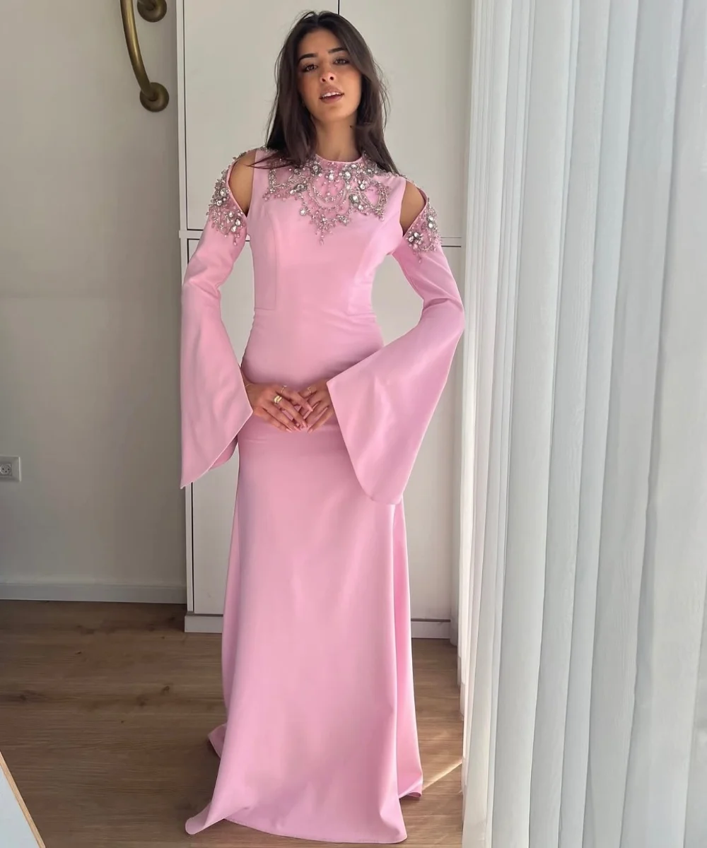 Индивидуальные джерси Pastrol со складками и блестками, длинные платья трапециевидной формы с круглым вырезом на заказ, вечерняя мода, блестящие
Индивидуальные джерси Pastrol со складками и блестками, длинные платья трапециевидной формы с круглым вырезом на заказ, вечерняя мода, блестящие