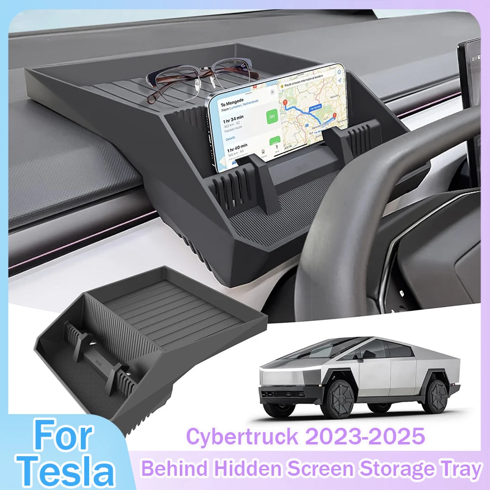 Поднос для хранения за скрытым экраном Cybertruck 2023 2024 2025, силиконовая центральная консоль, органайзер для приборной панели, ящик для хранения аксессуаров
Поднос для хранения за скрытым экраном Cybertruck 2023 2024 2025, силиконовая центральная консоль, органайзер для приборной панели, ящик для хранения аксессуаров