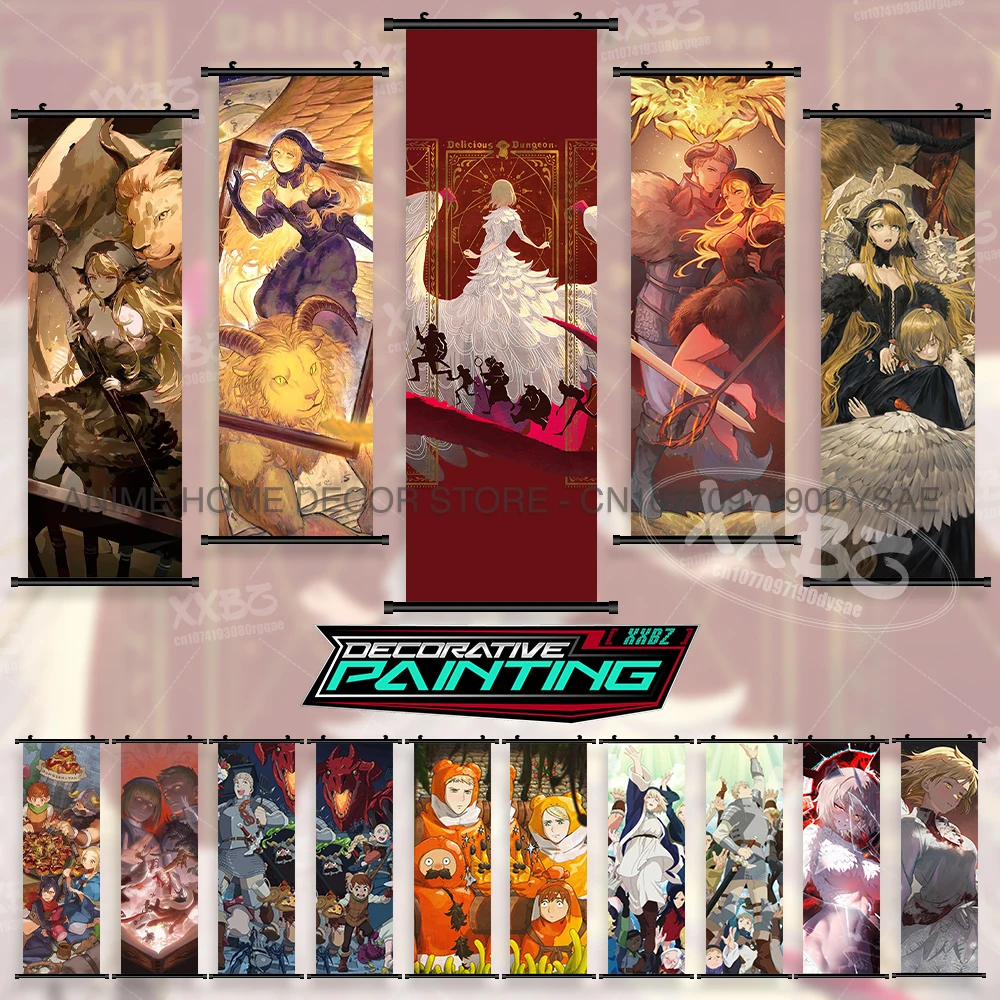 Cooking Manga Delicious in Dungeon Home Decoration Wall Artwork Scrolls Picture Room Hanging Painting Anime Print Canvas Poster
Cooking Manga Delicious in Dungeon Home Decoration Wall Artwork Scrolls Picture Room Hanging Painting Anime Print Canvas Poster