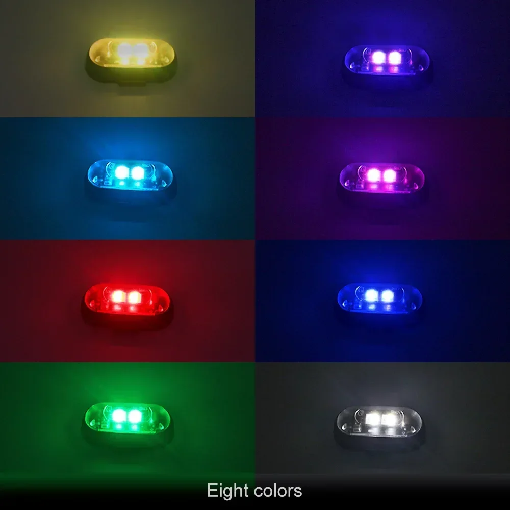 Wireless Remote LED Strobe Light Car Motorcycle Bike Warning Decor Lamp 8 Colors Car Lights USB Rechargeable Indicator
Wireless Remote LED Strobe Light Car Motorcycle Bike Warning Decor Lamp 8 Colors Car Lights USB Rechargeable Indicator