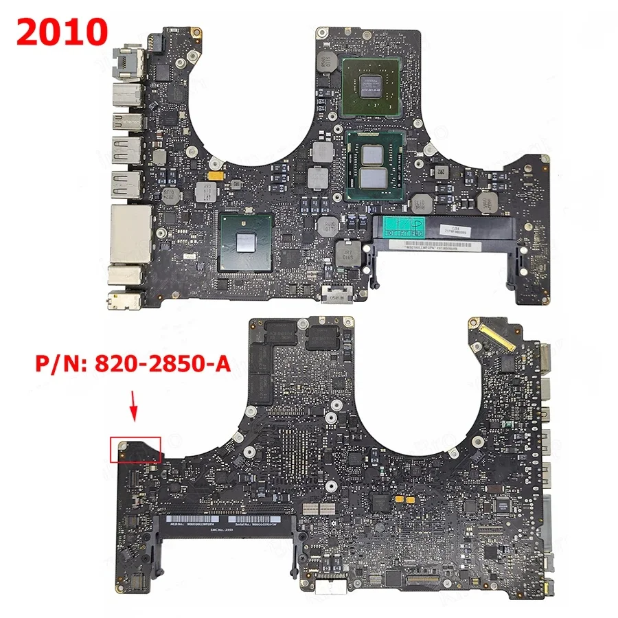 A1286 Logic Board For MacBook Pro 15" A1286 Motherboard 2008 820-2330-A 820-2532-A 2009 820-2523-B 820-2533-B 2010 820-2850-A
A1286 Logic Board For MacBook Pro 15" A1286 Motherboard 2008 820-2330-A 820-2532-A 2009 820-2523-B 820-2533-B 2010 820-2850-A