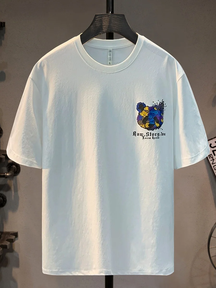 Teenage Faion Printed T-irt Men's Summer Thin Sle Cartoon fiti f Sve Student Casual Breathable ort Sve
Teenage Faion Printed T-irt Men's Summer Thin Sle Cartoon fiti f Sve Student Casual Breathable ort Sve