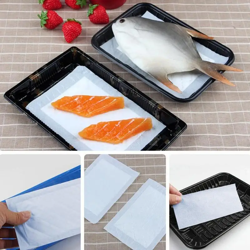 Meat Absorbent Pads 100Pcs Kitchen Rapid Absorbent Pads For Meat Fish Poultry Produce For Keeping Packaging Dry Clean Absorbent
Meat Absorbent Pads 100Pcs Kitchen Rapid Absorbent Pads For Meat Fish Poultry Produce For Keeping Packaging Dry Clean Absorbent