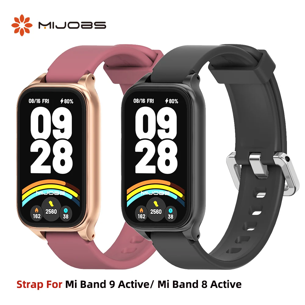 For Mi Band 9 Active Strap Silicone Watchband for Mi Band 8 Active 9 Active Wristband for Redmi Band 3 2 Smartband Accessories
For Mi Band 9 Active Strap Silicone Watchband for Mi Band 8 Active 9 Active Wristband for Redmi Band 3 2 Smartband Accessories