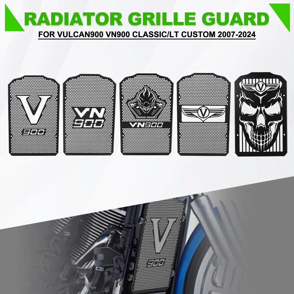 Radiator Grille Grills Guard Cover Protector FOR KAWASAKI VULCAN900 VN900 CLASSIC/LT Custom 2007-2024 Accessories Radiator Guard
Radiator Grille Grills Guard Cover Protector FOR KAWASAKI VULCAN900 VN900 CLASSIC/LT Custom 2007-2024 Accessories Radiator Guard