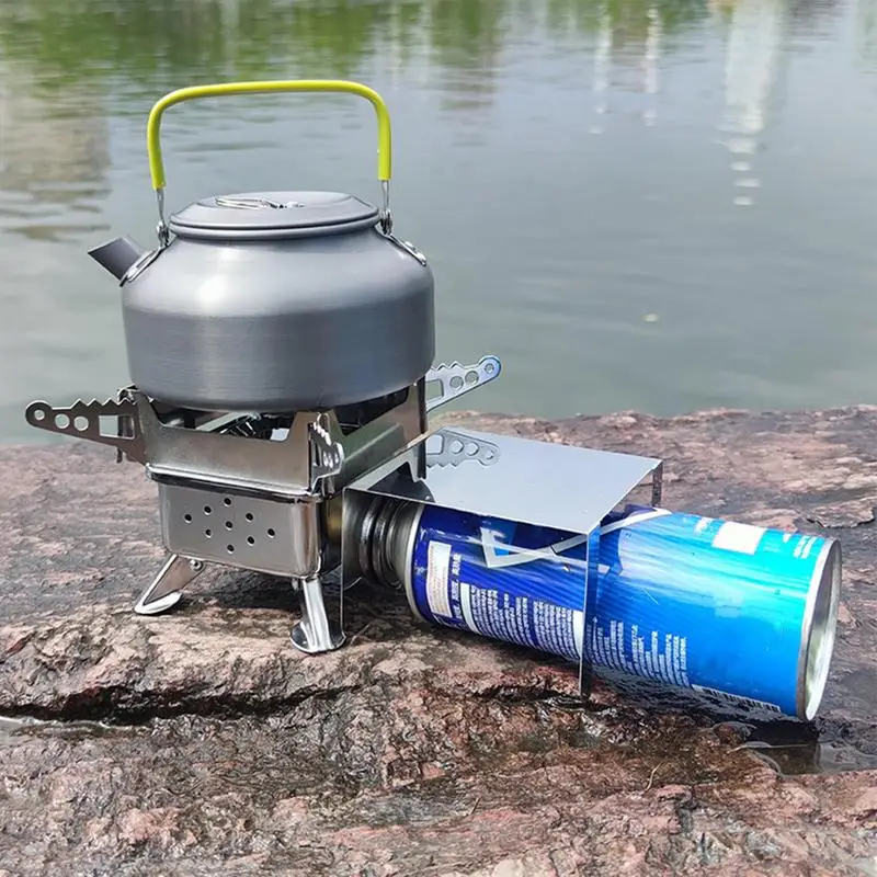  Portable Camping Stove Foldable Compact Portable Stove With Windproof Board High Efficiency Outdoor Cooking Accessories
Portable Camping Stove Foldable Compact Portable Stove With Windproof Board High Efficiency Outdoor Cooking Accessories