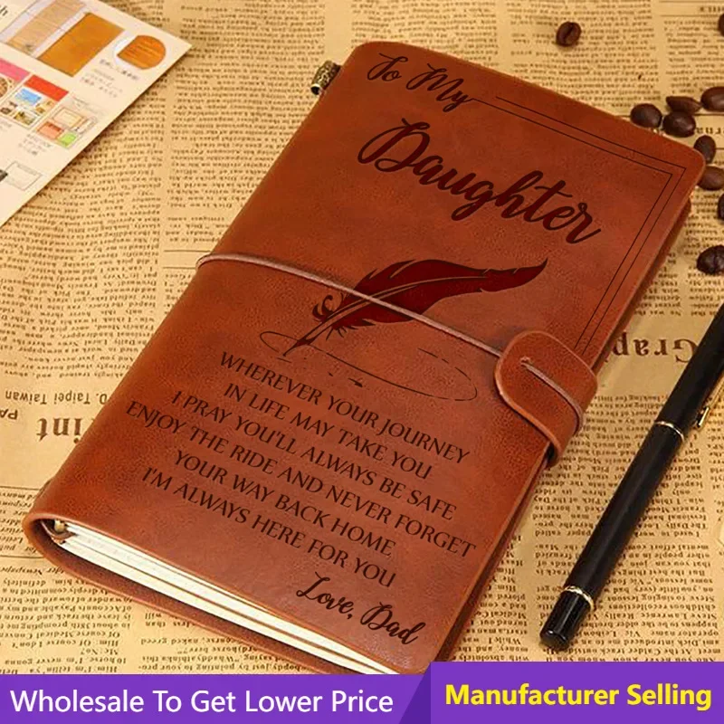 Leather Notebook A6 Retro Travel Diary Journal Writing Art Sketchbook Business Office School Stationery Notepad Gift Hand Book
Leather Notebook A6 Retro Travel Diary Journal Writing Art Sketchbook Business Office School Stationery Notepad Gift Hand Book