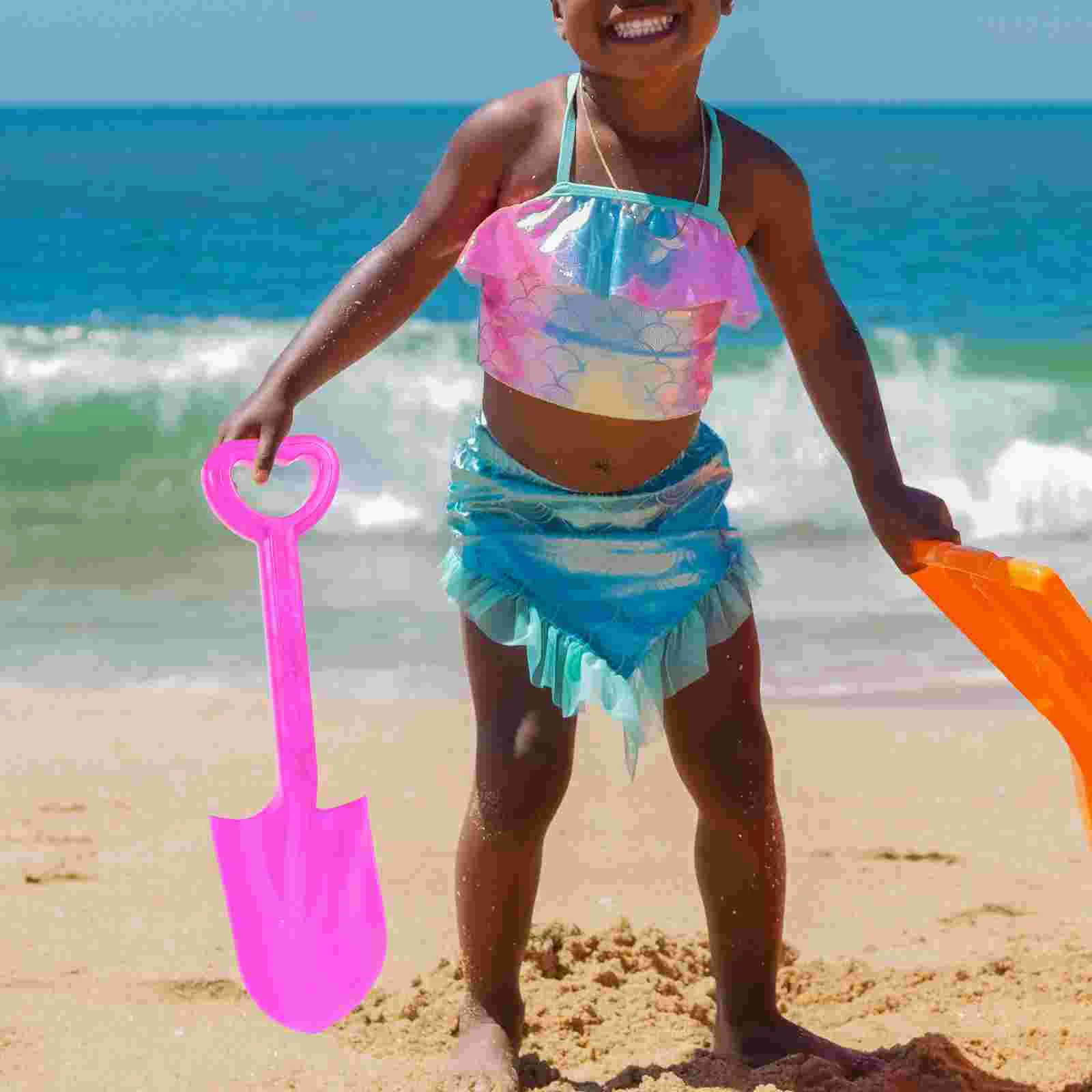 4Pcs Children's Sand Shovels Lightweight Plastic Toys for Kids Beach Snow Play Perfect Gift Valentine Scoop Toys
4Pcs Children's Sand Shovels Lightweight Plastic Toys for Kids Beach Snow Play Perfect Gift Valentine Scoop Toys
